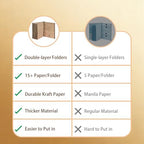 Expandable Important Document Organizer with Labeled Pockets - Image 3