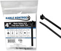 Kable Kontrol Fuel Hose Zip Ties, 4 Inch 35,000 Pcs, 18 Lbs Test – Black by KABLEKONTROL%C2%AE
