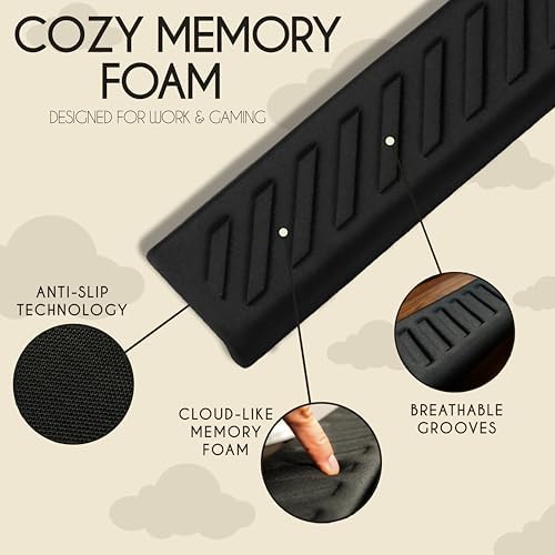 Desk Edge Cushion, Extra Long 28 Inch Arm Rest Pad for Desk, Memory Foam - Image 6
