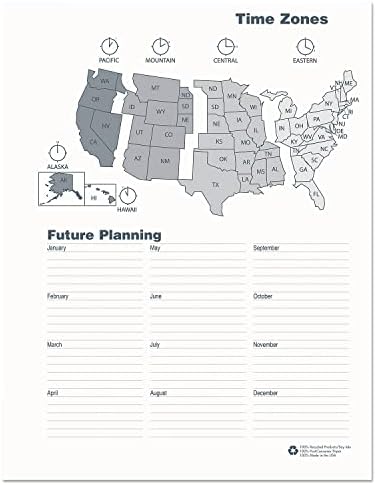 House of Doolittle 2024 Calendar Planner, Monthly, Black Hard Cover, 8.5 x 11 Inches, December - January (HOD26292-24) - Image 5