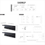 Entrance Coat Rack ，Coat Hooks, Wall-Mounted Wooden Hook Rack, Wall-Mounted Shelves are Very Suitable (Black Color Finish—A-2) - Image 5