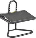 Safco Task Master Adjustable Footrest, 9 Position Textured Platform, Tubular Steel, for Home, Office & Classroom, Black by SafcoProducts