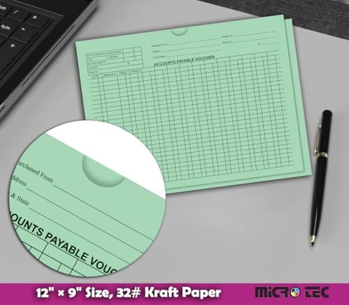 Accounts Payable Voucher Envelopes General Accounting Style, White 100 Pack - Image 6