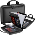 Tamfile Fireproof File Organizer with Lock,Hard Case Fireproof Document Box by Tamfile