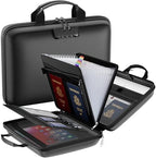Tamfile Fireproof File Organizer with Lock,Hard Case Fireproof Document Box by Tamfile