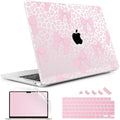 May Chen for M5 MacBook Air 13.6 Inch Case 2026 2025 2024-2022 Release M5 A3449 M4 A3240 M3 A3113 M2 A2681, Plastic Hard Shell Case for MacBook Air 13.6" with Retina Display, Bow P947 by MayChen