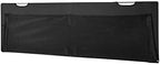 Mount-It! Under Desk Privacy Panel for Sit Stand Workstations [41 Inches Wide], with Cable Management and Organizer Pockets, Modesty Desk Skirt for Home and Office (Black) by Mount-It