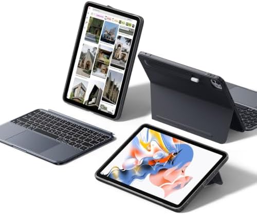 ESR for iPad Pro 11 Inch Case with Keyboard M5/M4, Multi-Angle Stand by ESR