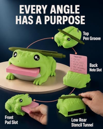 Note Toad Desk Organizer Sticky Holder For Three Inch Square Pads - Image 3