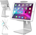 AboveTEK Elegant Tablet Stand, Aluminum iPad Stand Holder, Desktop Kiosk POS Stands for 7-15.6 inch iPad/Portable Monitor, Tablet Mount for Showcase Office Reception Countertop by AboveTEK