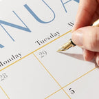 Jotsome Desk Calendar 2026-2027 with Protective Mat, Academic Desk Calendar - Image 4