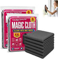 Genie Cloth Magic Cloth, Genie Magic Cleaning Cloth, Lint‑Free & Streak‑Free Rags for Glass, Window, Kitchen,Stainless Steel,Cars & Screens,Reusable，12pcs by Unknown
