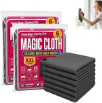 Genie Cloth Magic Cloth, Genie Magic Cleaning Cloth, Lint‑Free & Streak‑Free Rags for Glass, Window, Kitchen,Stainless Steel,Cars & Screens,Reusable，12pcs by Unknown