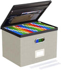 Oterri File Box Large 1-Pack Hanging Organizer for Letter/Legal-Size Folder by Oterri