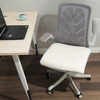 LLB Sheepskin Desk Chair Seat Cushion - Ivory White Fur, 19x19 Inch (Pack of 1) - Image 3
