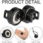 Yookeer 24 Pcs Magnet Zip Tie Mount 22 mm 22lbs Heavy Duty Wire Holder - Image 3