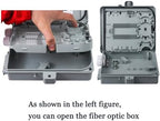 12 Port LC OS2 Fiber Distribution Box Fiber Optical Terminal Box - Image 4