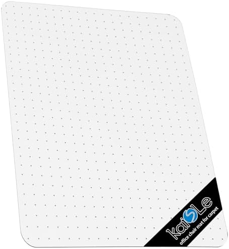 32x48 Inch Office Chair Mat for Carpet Floor, Flat Shipping by KAISLE