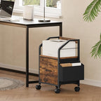 MAHANCRIS Small File Cabinet, Rolling Filing Cabinet for Under Desk - Image 5