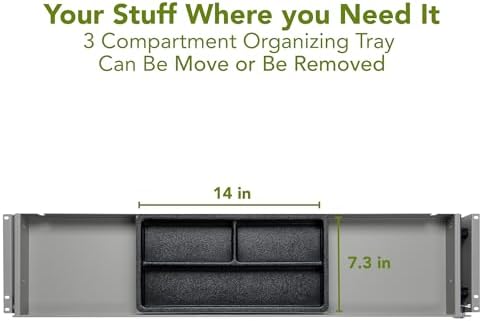 Perfect POSTURE Standing Desk Drawer & Organizer 7.5" x 34.5" Desk Storage - Image 4