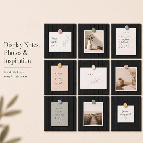 Stripe Felt Bulletin Board Tiles, Cork Board Alternative 48 x 36 in - Image 5