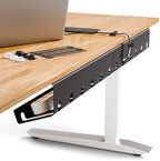 PAMO Cable Management Under Desk, Set of 2 - Black by pamo