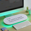 TSJ OFFICE Glass Desktop Whiteboard - 17 X 7 Inches Small Dry Erase Board with Green Light, Glass White Board Surface Notepad with 1 Drawer, Desk Organizers for Office, Home, School Supplies by TSJOFFICE-WipeCleanThinkGreenWorkSmart