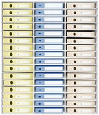 48 Compartment Literature Organizer, Adjustable Shelf Classroom Mailbox, Heavy Duty Mail Sorter & Mail Organizer Countertop for Classroom Office Home School (White) - Image 2