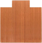 Anji Mountain 57" x 55" Bamboo Office Chair Mat for Carpet & Hardwood Floor - Image 2