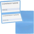 StoreSMART - Powder Blue Folding Business Card Holders - 500 Pack - Polypropylene Plastic (RPP2915PB-500) by StoreSMART