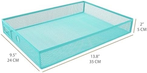 Exerz Paper Sorter 3 Drawer Wire Mesh A4 / Desk Multifunctional Desk Organiser/Multi-Layer Letter Tray - for Documents, Magazines, Notebooks and Letter - Image 3