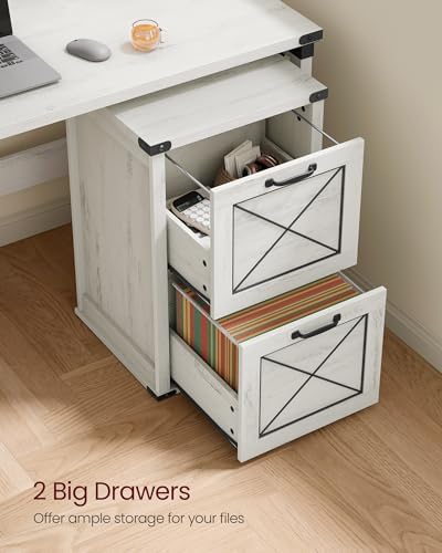 VASAGLE File Cabinet with 2 File Drawers, Printer Stand, Fit A4 Letter Size - Image 5