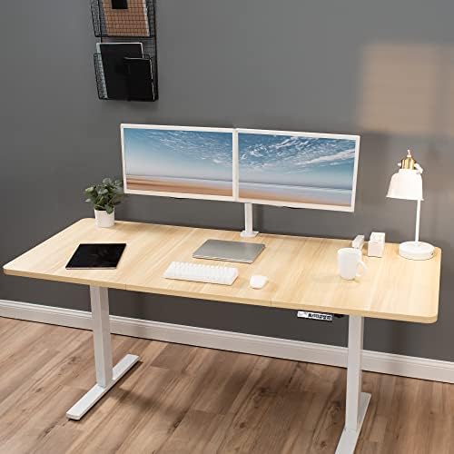 VIVO Light Wood 71 x 30 in Table Top, DESK-TOP72-30C - Image 2