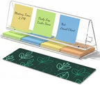 NIUBEE Monitor Memo Board Holder, Sticky Note Holder Acrylic for Desk by NIUBEE