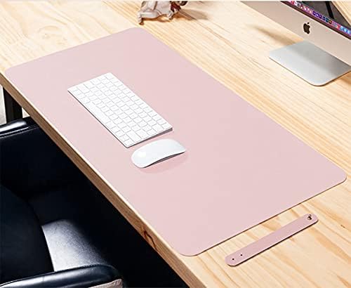 Waterproof Office Desk Pad, Natural Cork Leather Dual Sided Desk Mat, Double-Sided Office Desk Mat Non-Slip Large Mouse Pad, Desk Writing Pad - Image 2