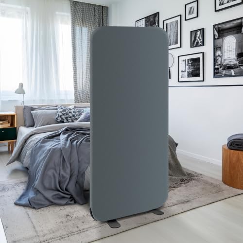 DECOLAB Standing Room Dividers, Portable Partition 29"x65" Twilight by DECOLAB
