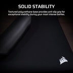 Corsair MM PRO Control Cloth Large Gaming Mouse Pad – Black - Image 3