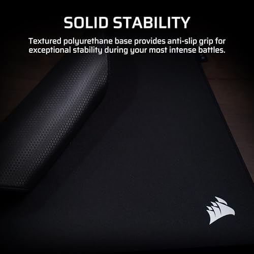 Corsair MM PRO Control Cloth Large Gaming Mouse Pad – Black - Image 3