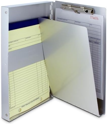 Saunders Recycled Aluminum Snapak Storage Form Holder, Memo Size, 12-Pack - Image 2