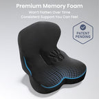 Alcedo Ergonomic Memory Foam Seat Cushion for Office Chair & Wheelchair - Image 2