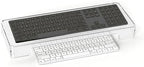 Acrylic Computer Keyboard Cover, Mechanical Keyboard Dust Cover PC Keyboard Cat Protector, Cat Keyboard Protector (2 Pack, Clear) - Image 2