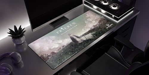 Fern and Frieren - Frieren: Beyond Journey's End Anime Gaming Desk Mat – Large Extended Mouse & Keyboard Pad - Image 3