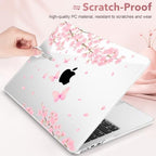 May Chen for M5 MacBook Air 13.6 Inch Case 2026 2025 2024-2022 Release M5 A3449 M4 A3240 M3 A3113 M2 A2681, Plastic Hard Shell Case for MacBook Air 13.6" with Retina Display, Cherry Blossom - Image 4