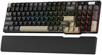 RK ROYAL KLUDGE RK96 RGB Wireless Mechanical Gaming Keyboard w/Wrist Rest by RKROYALKLUDGE
