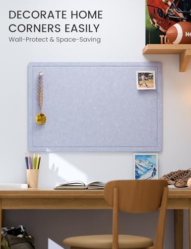 Fluxynara 35.4"x23.6" Large Bulletin Board,Lavender - Image 4
