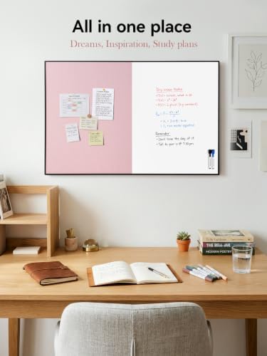 ARCOBIS Cork Board White Board Combo for Wall - Image 2