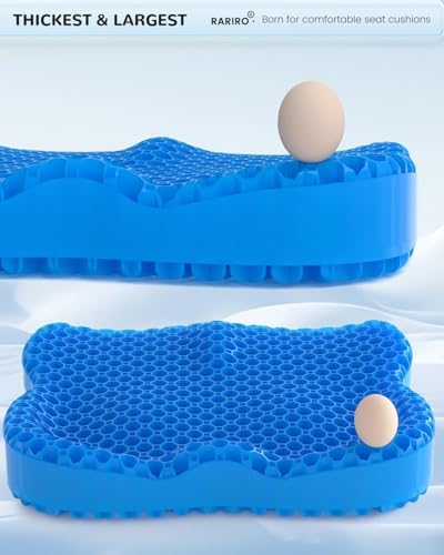 Breathable Honeycomb Gel Seat Cushion, Pressure Relief Cushion Long Sitting - Image 5
