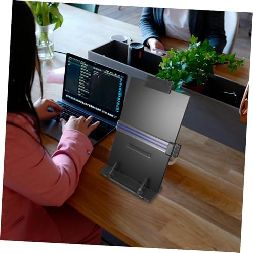 Adjustable Reading Stand Desktop Copy Holder with Ruler - Image 5