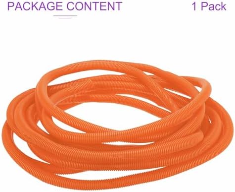 DMiotech 50ft Wire Loom Split Tubing 1 Inch(25.4mm) ID Orange - Image 5