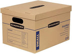 Bankers Box 15-Pack Small Classic Moving Boxes with Reinforced Handles by BankersBox